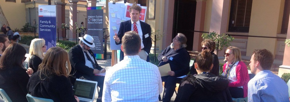 Business, community and government working together to create positive social impact in Western Sydney