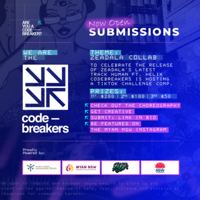 Codebreakers Event Submissions Now Open Zeadala Collab 400x400 1